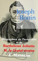 Biographies de l’honorable Barthélemi Joliette et de M. le Grand vicaire A. Manseau