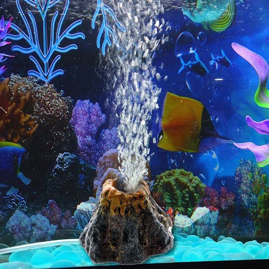 bol.com | ProAqua Vulkaan Decoratie - Bubbels effect - Aquarium decoratie  ornamenten