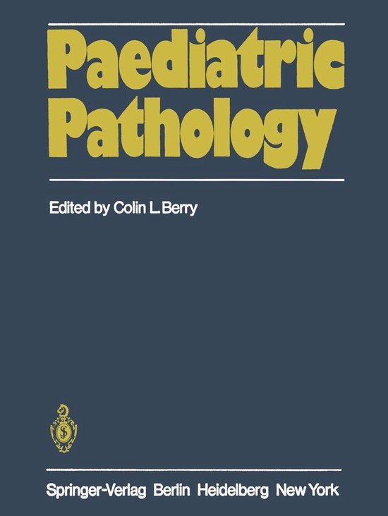 Medicine (R0) - Paediatric Pathology - cover
