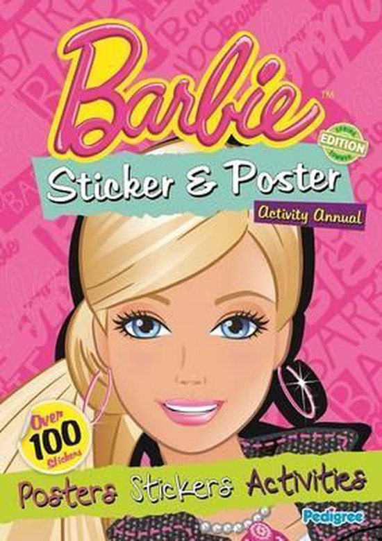 Barbie Sticker & Poster Activity Annual 2013