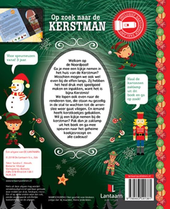 musical potlood Bij naam Op zoek naar de kerstman + kartonnen zaklamp, Sandra C. Hessels |  9789463541381 | Boeken | bol.com