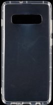 Shop4 - Samsung Galaxy S10 Plus Hoesje - Zachte Back Case Drop Proof Transparant
