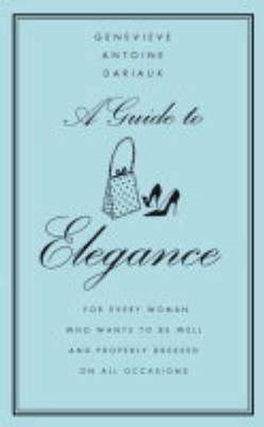 A Guide to Elegance - cover