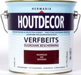 Hermadix Houtdecor Verfbeits Dekkend - 2,5 liter -  633 Wijnrood