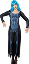 "Halloween X-ray skelet kostuum voor dames - Verkleedkleding - Large"