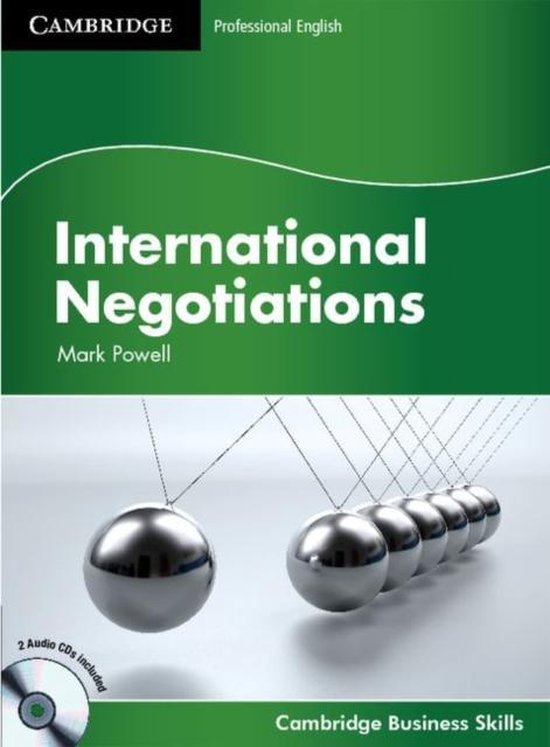 International Negotiations student's book + audio-cd