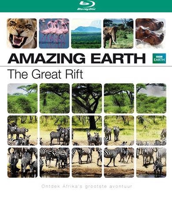 Cover van de film 'BBC Earth - Amazing Earth: The Great Rift'
