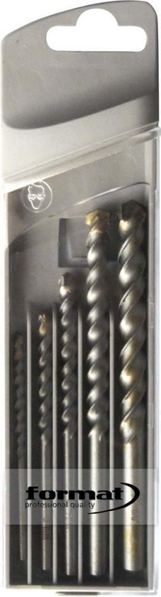 Jeu de forets à maçonnerie HM 5 pièces FORMAT