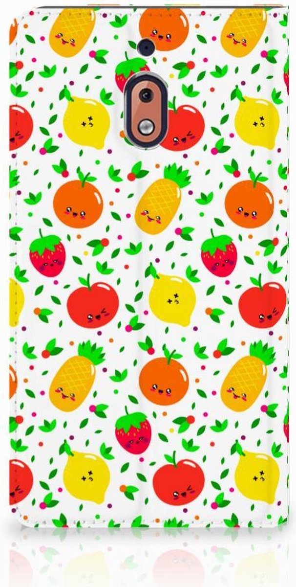 Nokia 2.1 2018 Flip Style Cover Fruits
