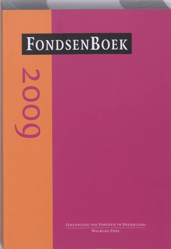 Fondsenboek 9789057305504 Vereniging van Fondsen In Nederland Fin
