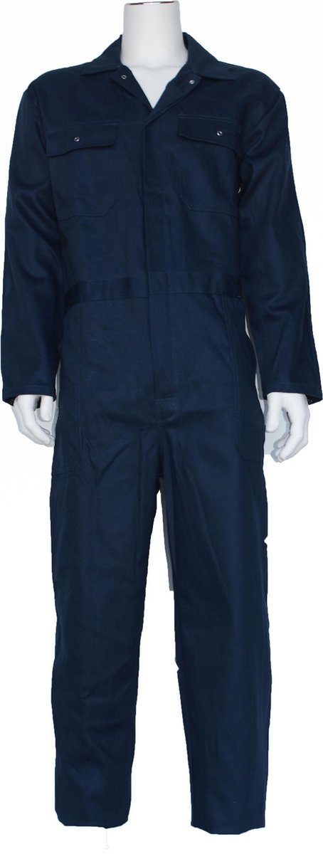 GAEVE Overall 100% katoen navy maat 68