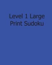 Level 1 Large Print Sudoku