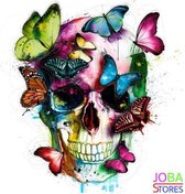 Diamond Painting "JobaStores®" Skull - volledig - 30x30cm
