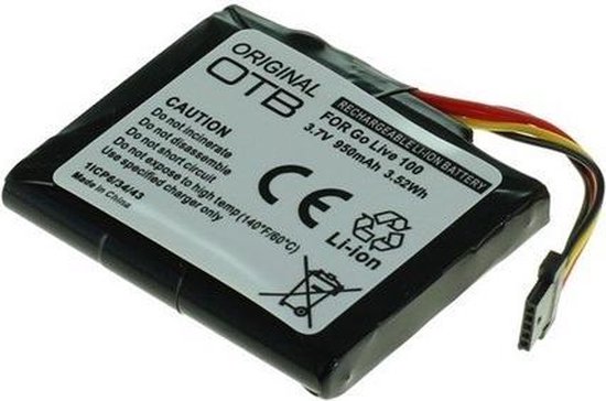Batterij voor TomTom Go Live 1000 Li-Ion 950mAh ON1842 | bol.com