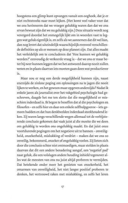 Pagina 17 van een boek, met tekst en de paginanummering onderaan.