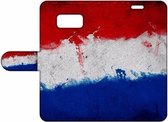 Geschikt voor Samsung Galaxy S8 Plus Uniek Boekhoesje Nederlandse Vlag