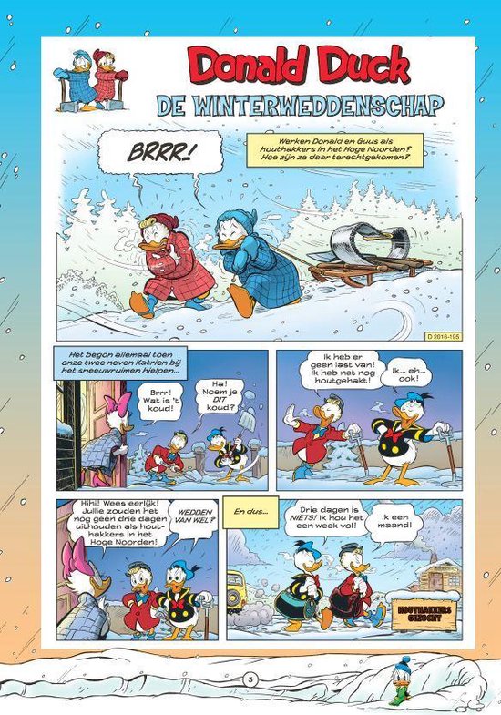 Donald Duck Winterboek 2019, Sanoma Media Jeugd (retail