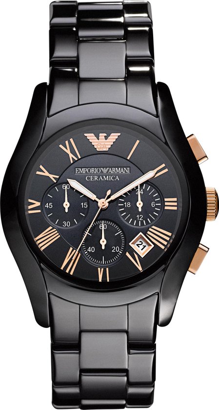 | Emporio Armani Zwart Mannen Horloge AR1410