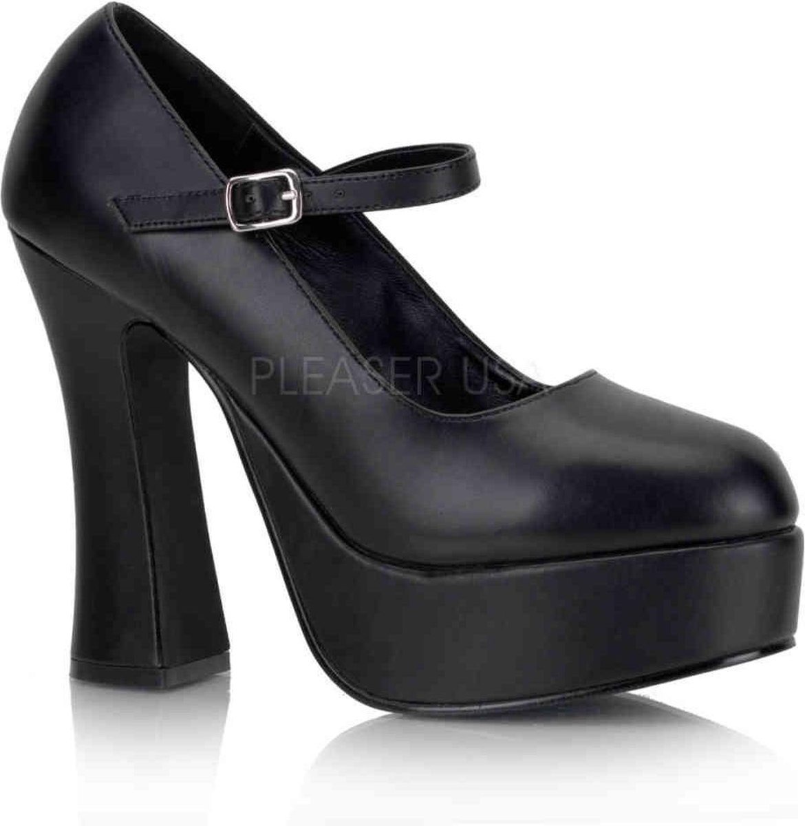 Demonia Hoge hakken 40 Shoes DOLLY 50 US 10 Zwart
