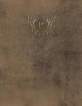 Monogram  R  Sketchbook