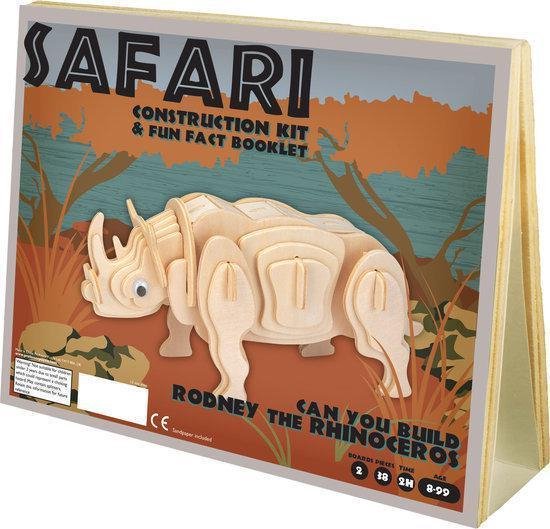 Animal Construction Kit - Safari Rodney Rhino