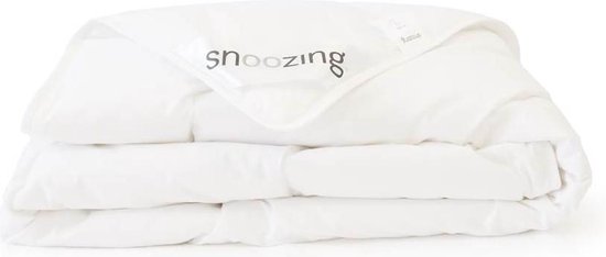 Snoozing Mont Blanc - Dons - Zomerdekbed - Eenpersoons - 140x220 cm - Wit