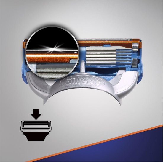 Gillette Fusion5 - 4 Stuks - Scheermesjes