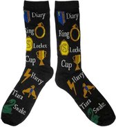 Harry Potter - Horcrux sokken zwart - One size