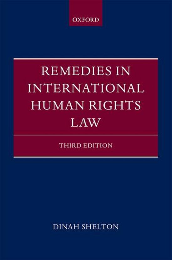 Remedies in International Human Rights Law - cover