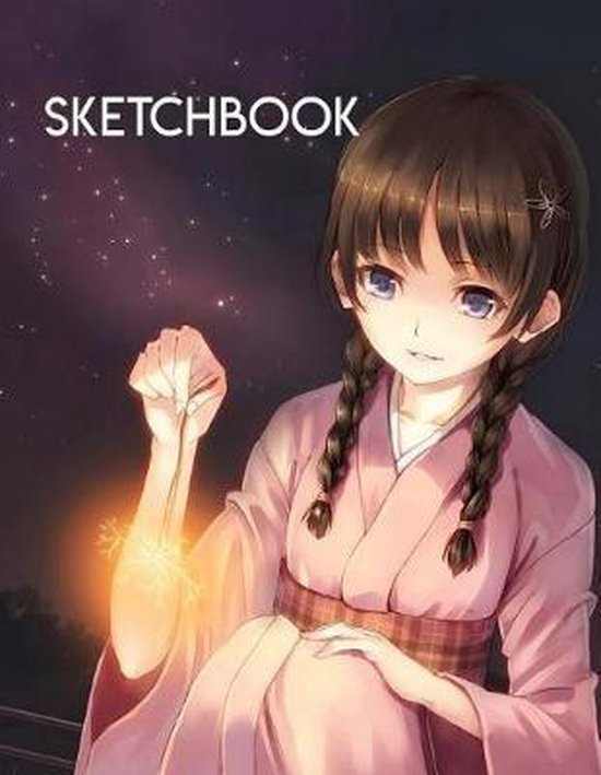 Sketchbook, Anime Style 9781095464595 Boeken