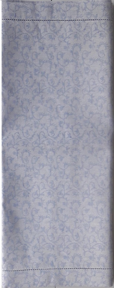 Jaqueline tafelloper light blue - 50 x 160 cm
