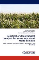 Genetical and Biometrical Analysis for Some Important Traits in Maize