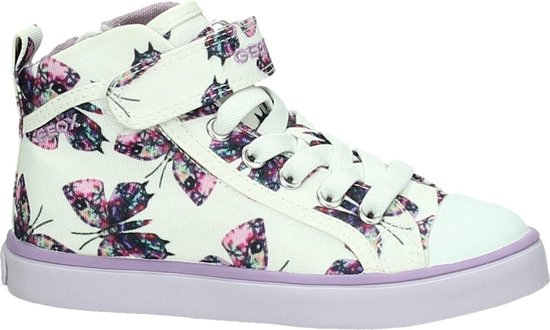 Geox J 6204 C - Sneaker hoog - Meisjes - 1000 White - 27 | bol.com