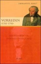 Vorreden (1781-1798)