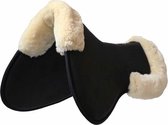 Kentucky Sheepskin Half Pad Anatomic Absorb - Black/Black - Maat Full