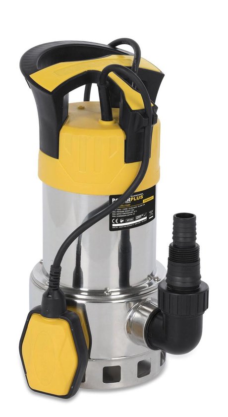 Powerplus POWEW67920 Dompelpomp/Waterpomp - 750W - 12500 l/h - Voor schoon water - Ingebouwde vlotter