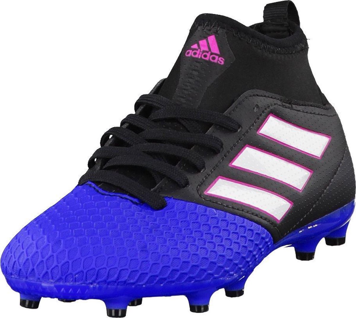 Adidas Voetbalschoenen - Ace 17.3 Junior - Zwart/Kobalt blauw/Wit/Rood - Maat 38 2/3 | bol.com