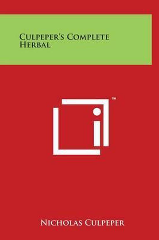 Culpeper's Complete Herbal - cover