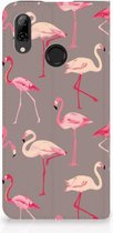 Huawei P Smart (2019) Uniek Standcase Hoesje Flamingo