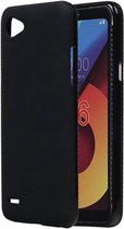 LG Q6 TPU hoesje cover case Zwart