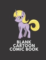 Blank Cartoon Comic Book