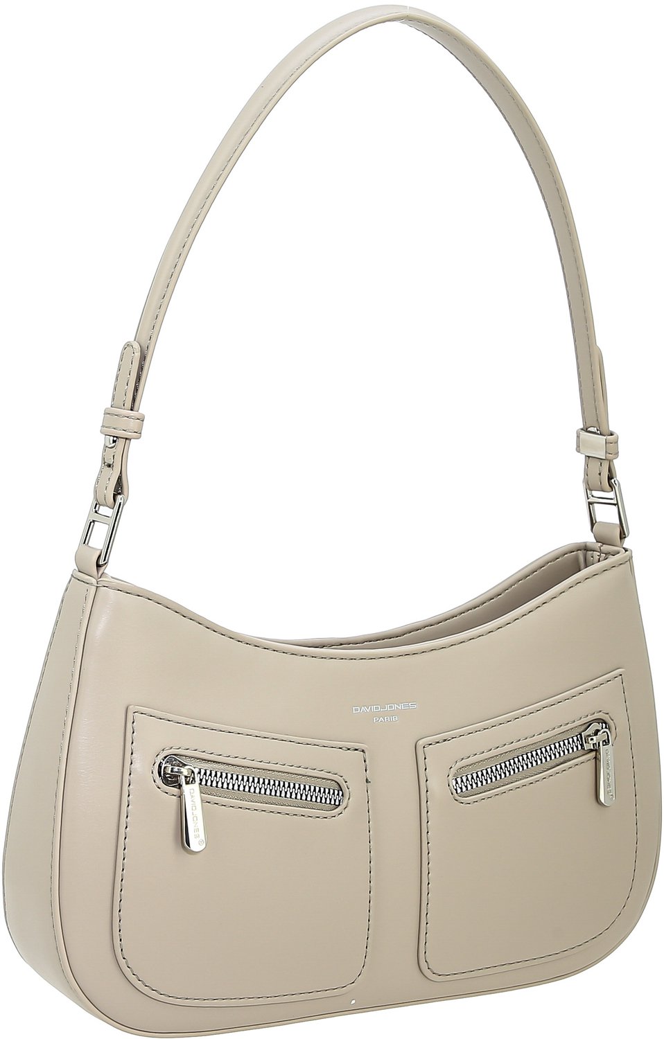 David Jones Dames Schoudertas Klein Imitatieleer Caramel