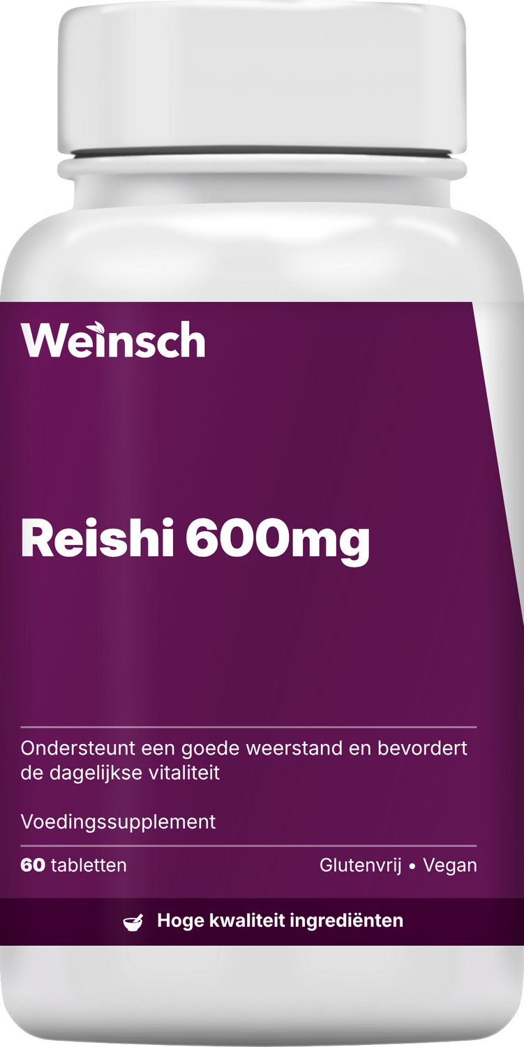 Weinsch Reishi 600mg | 1100mg | 60 tabletten