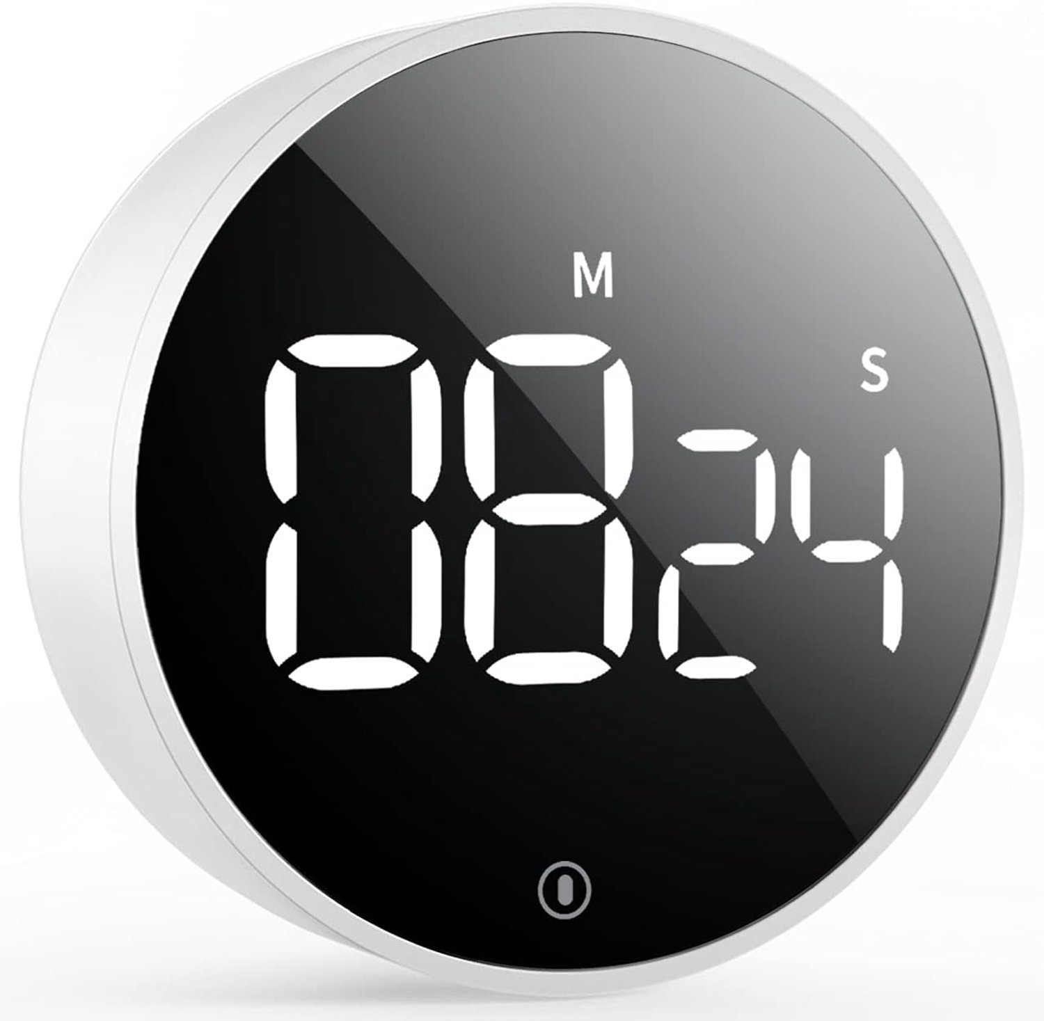 SnelShoppen - Digitale Keuken Timer - Magnetische Countdown Timer met 3 Volume Niveaus, Eitimer met Groot LED Scherm voor Thuis, Fitness en Klaslokaal