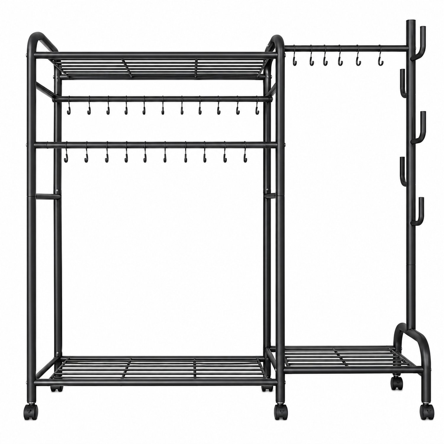MokoHub Wanddisplaykast voor Collecties - Verstelbare Planken - Glazen Deuren - Wandmontage - 80x9.5x60 cm - Zwart