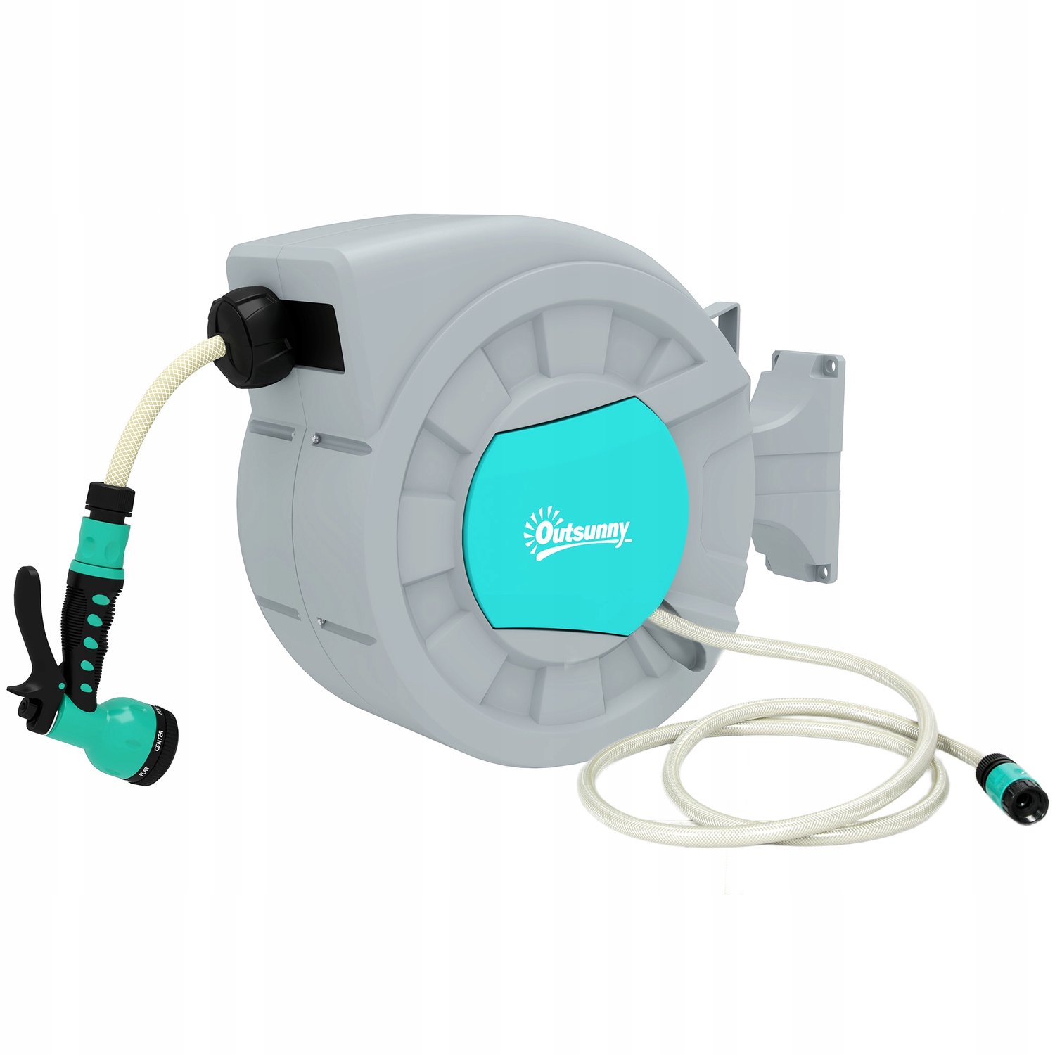 Automatische Slanghaspel 20m - Draaibaar 180° Wandmontage