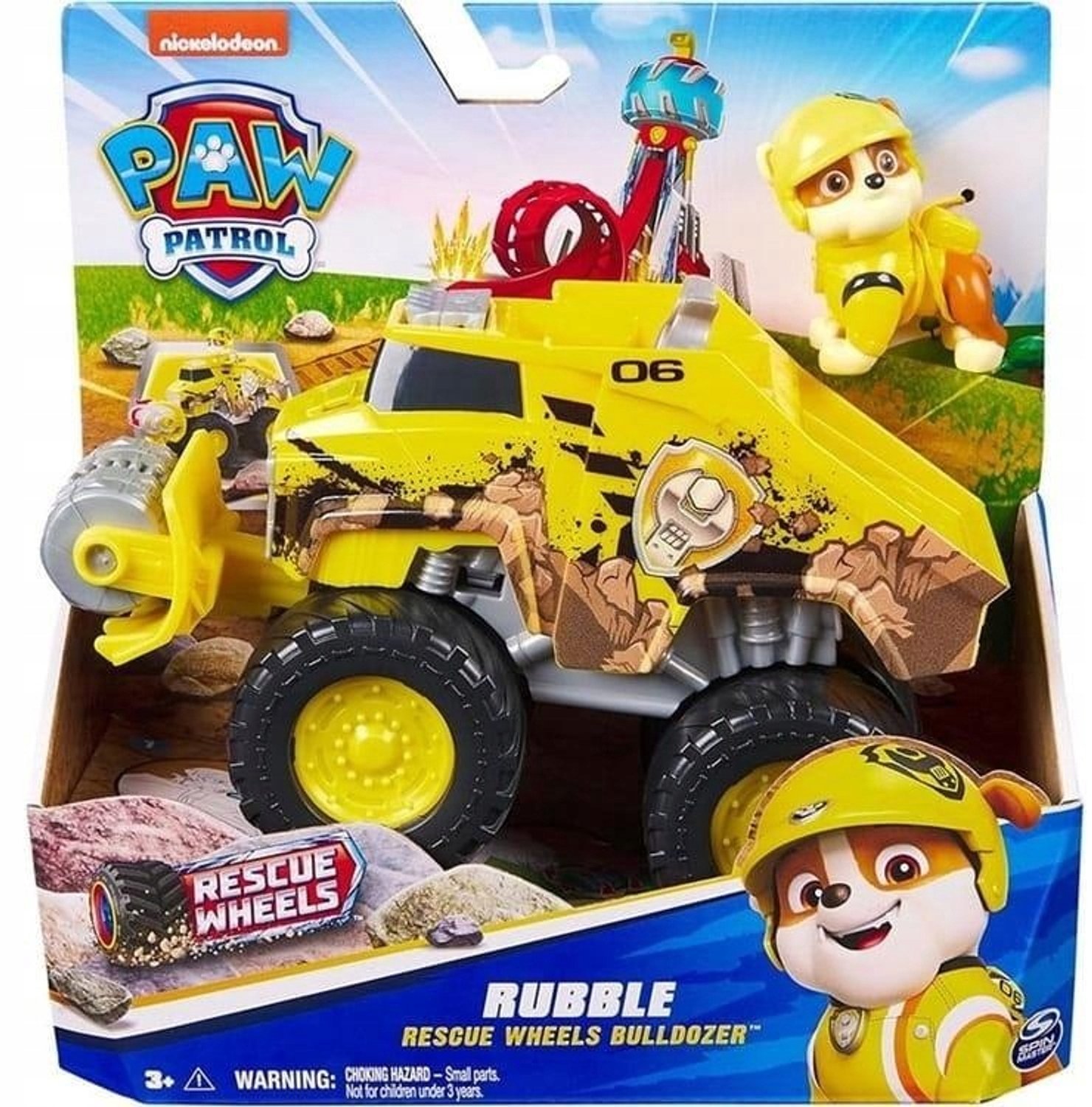 Paw Patrol Rubble's Voertuig - Speelgoed Bulldozer voor Kinderen