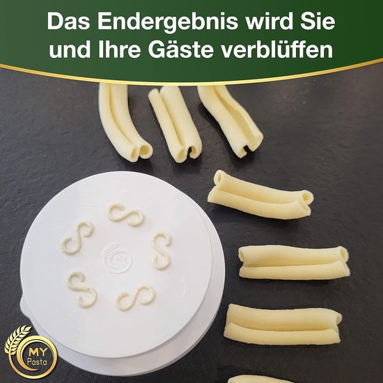 SnelShoppen - Casarecce Pasta Maker Accessoires - Pasta Disc Geschikt voor Philips Pastamaker - Matrices voor Huisgemaakte Pasta - Perfecte Compatibil van Snelshoppen — afbeelding 2