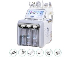 Aafinity 6-in-1 Hydro Facial Beautyapparaat – Waterstof & Zuurstof, Diepe Reiniging, Hydratatie & LED-display