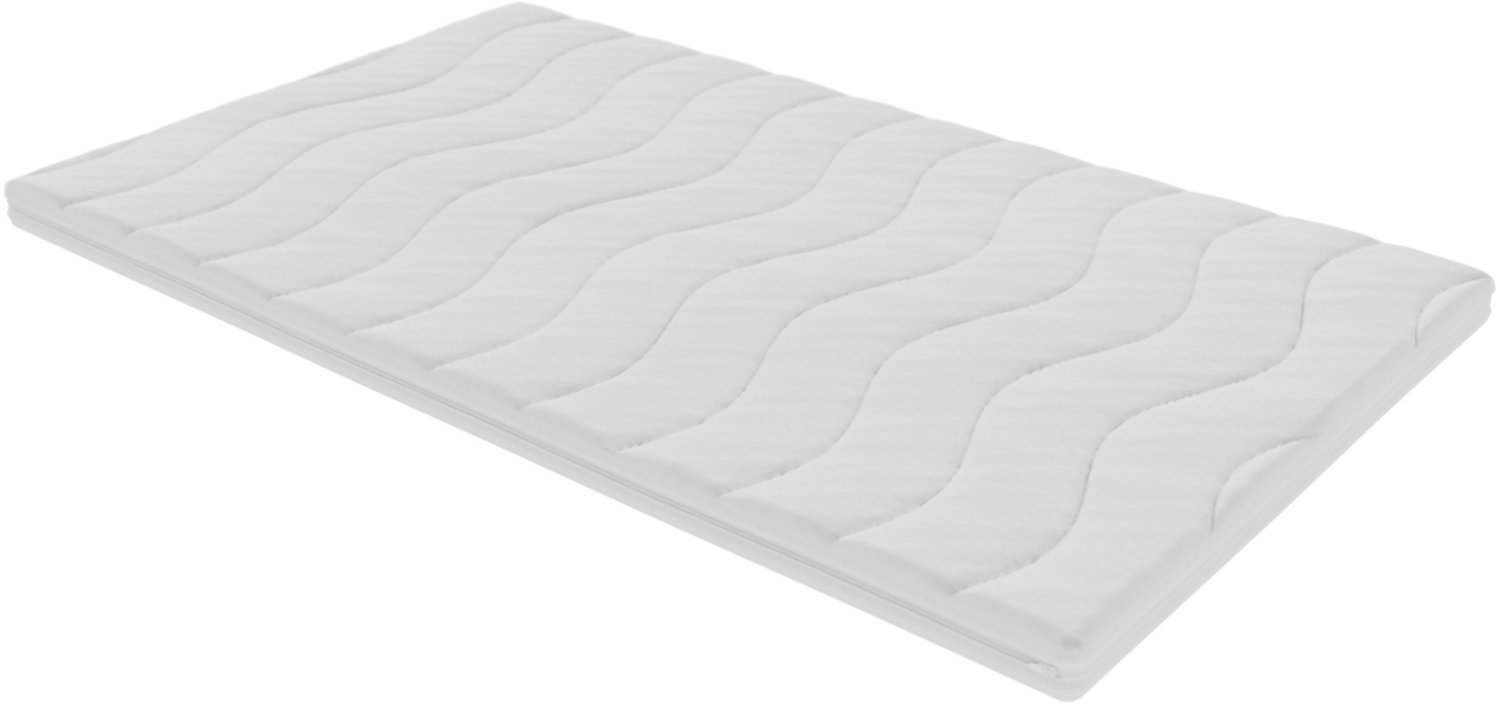 Toros Bedden Topdek - Matras - Topper Bambooe Comfort Hr Exclusief Luxe XXL 120x200 9 cm Wit